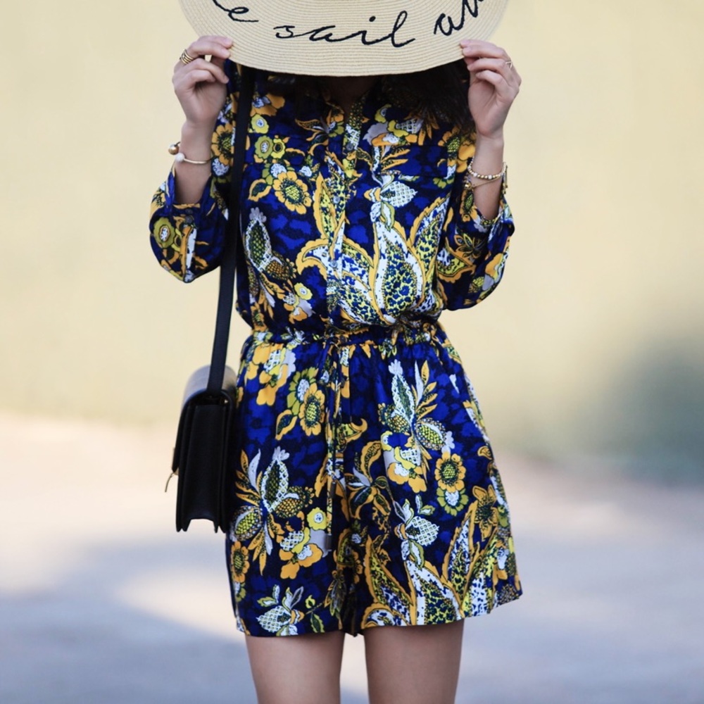 100% silk romper (Limited Edition)
